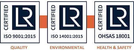 Certificações ISO 9001, ISO 14001 e OHSAS 18001